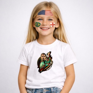 Tricou Manuel Neuer Germany World Cup Fifa 2026, din bumbac 100%, tricou alb, Copii | Dama | Barbat - Img 2