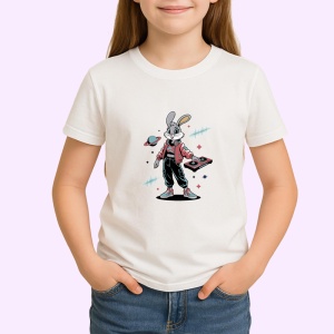 Tricou Marvin the Martian colorat in stil funky cu hanorac rosu Copii | Dama | Barbat - Img 4