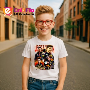 Tricou Max Verstappen Colaj Echipa Red Bull Formula 1, Copii | Dama | Barbat - Img 6