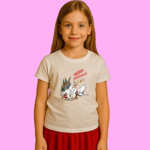 Tricou Merry Grinchmas And Max Dog Sublimation, din bumbac 100%, tricou alb, Copii | Dama | Barbat - Img 2