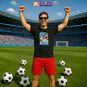 Tricou Messi Lionel Campion Argentina - Copii | Dama | Barbat - Img 3