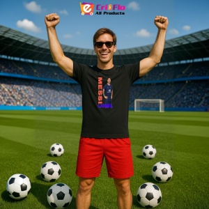 Tricou Messi Lionel PSH Prezentare - Copii | Dama | Barbat - Img 3