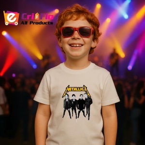 Tricou Metallica - Skulls Graphic, muzica Hip-Hop / Funk, Dama | Barbat | Copii - Img 12