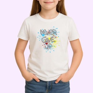 Tricou Minge Tenis Explozie Culori Neon Sport, din bumbac 100% , tricou alb pentru Copii | Dama | Barbat - Img 2