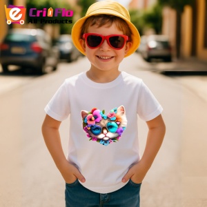 Tricou Motocicleta pe plaja stil retro cu palmieri Copii | Dama | Barbat - Img 11