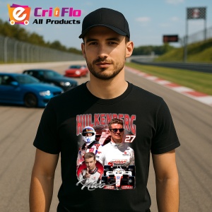 Tricou Nico Hulkenberg Poster Formula 1 Echipa Haas, Copii | Dama | Barbat - Img 8