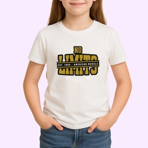 Tricou No limits American - Copii | Dama | Barbat