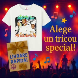 Tricou Noel Miller - Portrait, muzica Hip-Hop / Trap, Dama | Barbat | Copii - Img 6