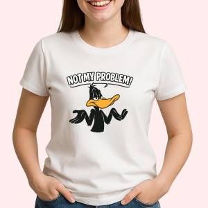 Tricou Nu este problema Mea - Copii | Dama | Barbat - Img 3