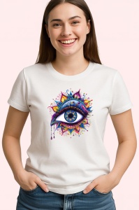 Tricou ochi mandala scantei magice, Copii | Dama | Barbat - Img 4
