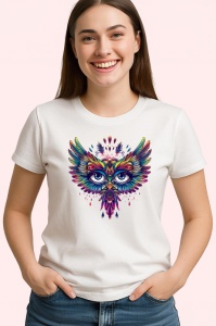 Tricou ochi mandala stil spirit vultur, Copii | Dama | Barbat - Img 4