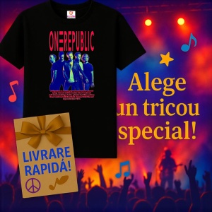 Tricou OneRepublic - Neon Style, muzica Hip-Hop / Rap, Dama | Barbat | Copii, Culoare Negru - Img 15