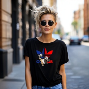 Tricou Panda Fight Now Tricou Negru - Copii | Dama | Barbat