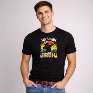 Tricou Paste 67 Easter Doodle Oua Colorate Pastel, din bumbac 100%, tricou negru, Copii | Dama | Barbat - Img 3