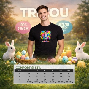 Tricou Paste 67 Roblox Boy Graffiti Colorful Easter, din bumbac 100%, tricou negru, Copii | Dama | Barbat - Img 6
