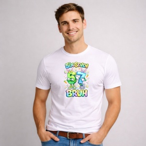 Tricou Paste 67 Roblox Slime Bruh Easter Oua Colorate, din bumbac 100%, tricou alb, Copii | Dama | Barbat - Img 2