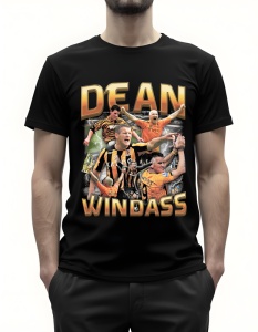 Tricou pentru barbati - Dean Windass - Hull City Legend - Dean Windass, Hull City, fotbal barbati
