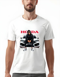 Tricou pentru barbati - Honda Performance - Inovație și Eficiență