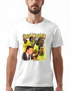 Tricou pentru bărbați - Ronaldinho - Samba, Fotbalist, Magician