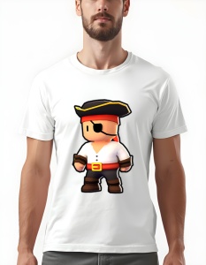 Tricou pentru barbati - Stumble Guys - Pirate
