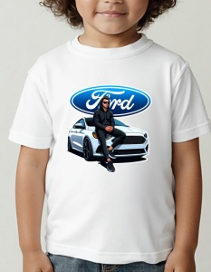 Tricou pentru copii - Ford Power Drive - Dinamism și Forță - Img 2
