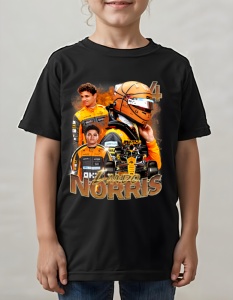 Tricou pentru copii - Formula 1 - Lando Norris - Img 2
