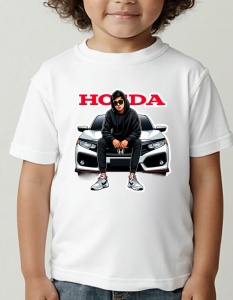 Tricou pentru copii - Honda Performance - Inovație și Eficiență - Img 2