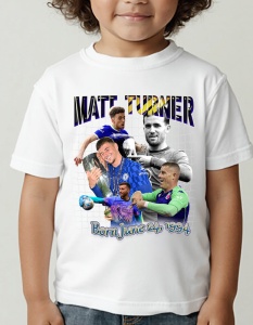 Tricou pentru copii - Matt Turner - Portar, Trofeu, Talent American - Img 2