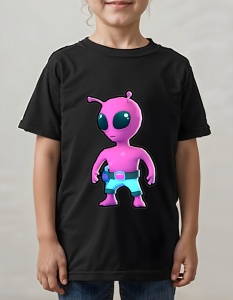 Tricou pentru copii - Stumble Guys - Alien Cyborg - Img 2