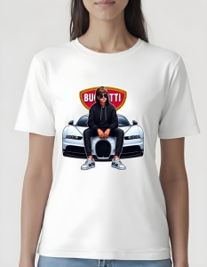Tricou pentru dama - Bugatti Supreme - Lux și Viteză