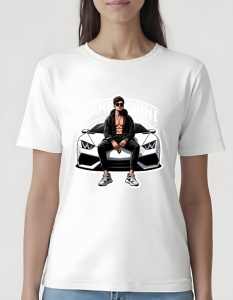 Tricou pentru dama - Lamborghini Thrill - Exclusivitate și Adrenalină - Img 2