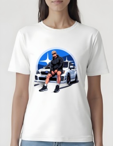 Tricou pentru dama - Subaru Style - Performanță și Aderență