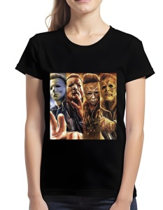 Tricou pentru dama - THE HALLOWEEN MASK