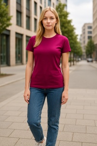 Tricou pentru femei din bumbac 134 - Img 12
