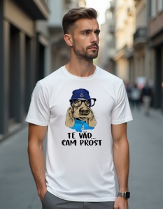 Tricou personalizat pentru bărbați din bumbac 100% - Te vad cam prost