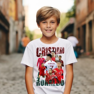 Tricou copii Ronaldo Cristiano CR 7
