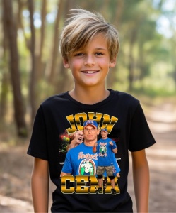 Tricou personalizat pentru copii John Cena Wrestling-WWE model 1 - Img 2