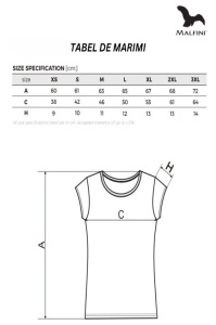Tabel marimi dimensiuni tricou dama Cool Mickey Mouse Relaxing