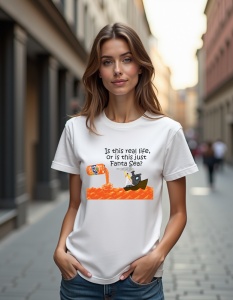 Tricou personalizat pentru dama din bumbac 100% - Freddie Mercury Fanta Sea