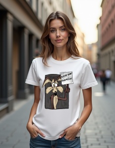 Tricou personalizat pentru dama din bumbac 100% - Same Sh*t Everyday