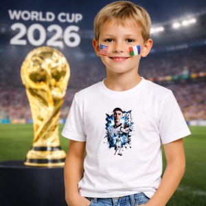 Tricou Phil Foden England World Cup Fifa 2026, din bumbac 100%, tricou alb, Copii | Dama | Barbat - Img 5