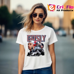 Tricou Pierre Gasly Masina Si Portret Costum Alfatouri Formula 1, Copii | Dama | Barbat - Img 9