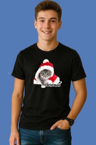 Tricou Pisicuta Meowy, din bumbac 100% Copii | Dama | Barbat - Img 2