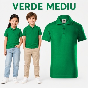 Tricou Polo Copii Tip Tommy, cu Guler, pentru Școală, Fete și Băieți, 4–12 Ani - Img 23