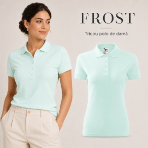 Tricou Polo Damă Malfini 210 Pique, Croială Cambrată, 200 g/m², Mărimi XS–3XL,65% Bumbac, 36 Culori - Img 47