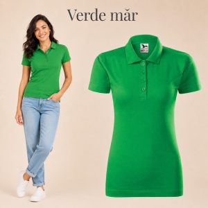 Tricou Polo Damă Malfini Pique Polo Free F10 – 65% Bumbac, 200 g/m², Label Free, XS–2XL - Img 26