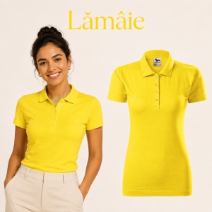 Tricou Polo Damă model simplu tip Tommy - Img 11