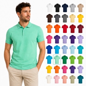 Tricou Polo Pique Bărbați Malfini – Casual & Office, 38 Culori,65% Bumbac S-5XL
