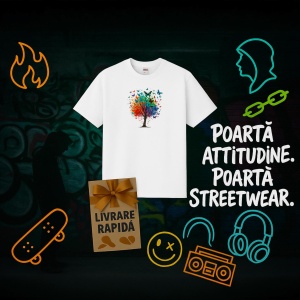 Tricou pom cu fluturi - Copii | Dama | Barbat - Img 10