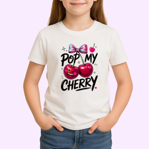 Tricou Pop cireasa mea, Fructe, Copii | Dama